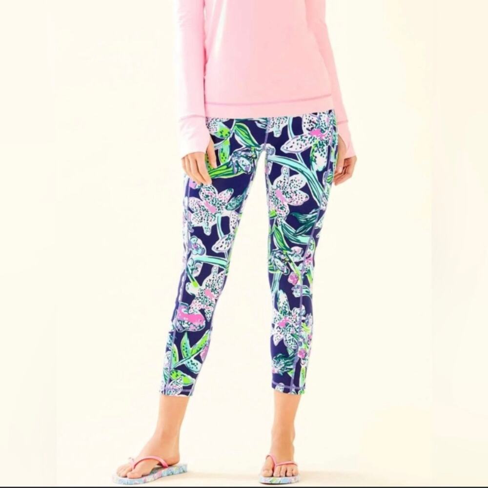 Lilly Pulitzer high rise weekenders leggings Seay this way‎